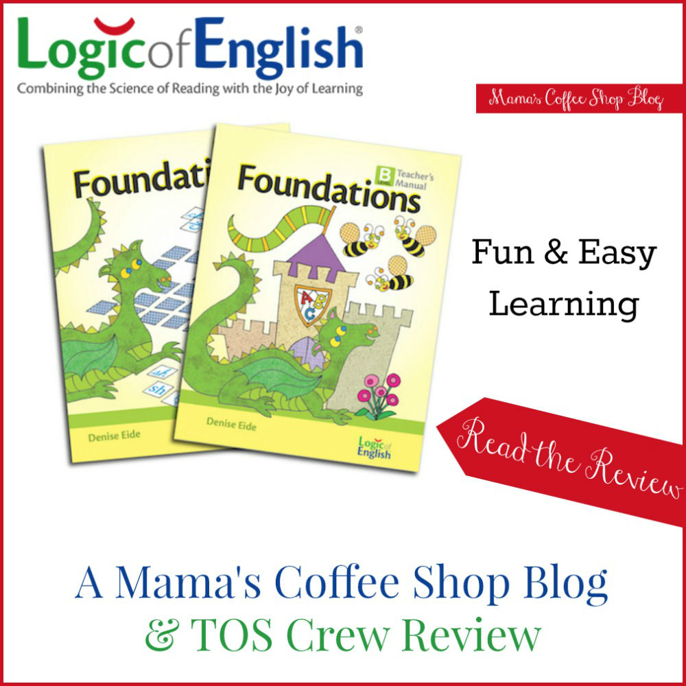 {Product Review} Foundations Level B From Logic Of English | Mama's ...