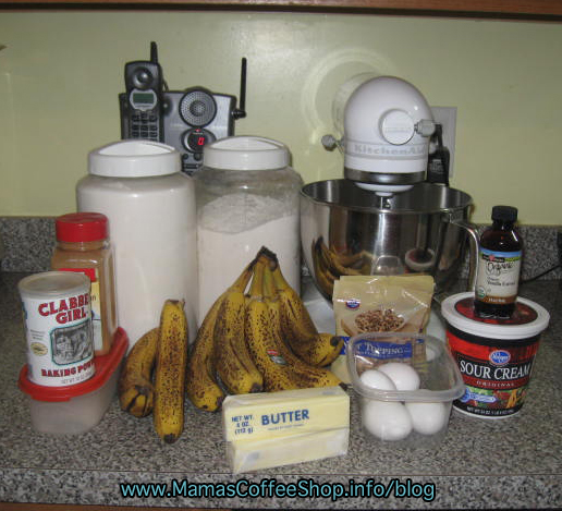 Mamas-Banana-Bread-Ingredients