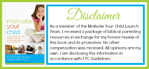 Mama's Coffee Shop - Motivate Your Child Disclaimer