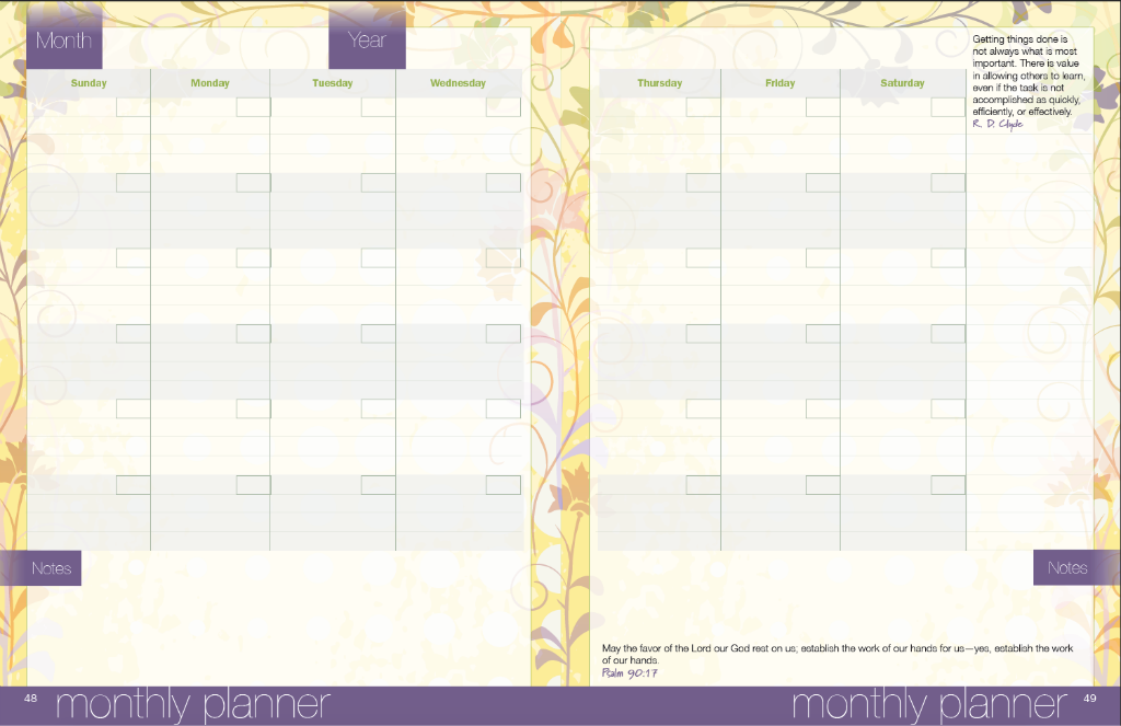 MamasCoffeeShop-AEM-MonthPlannerPage