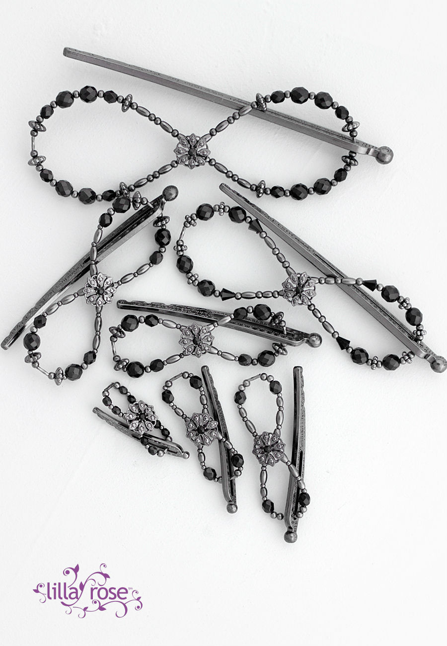 Floral Designs Black Nickel