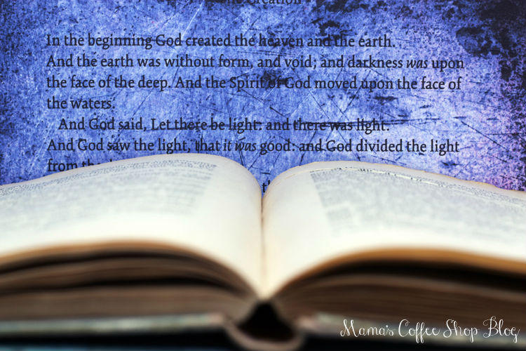 Mama's Coffee Shop Blog - Bible 