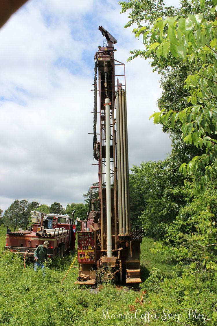 Mama's Coffee Shop Blog - That's a Big Truck (Water Well)