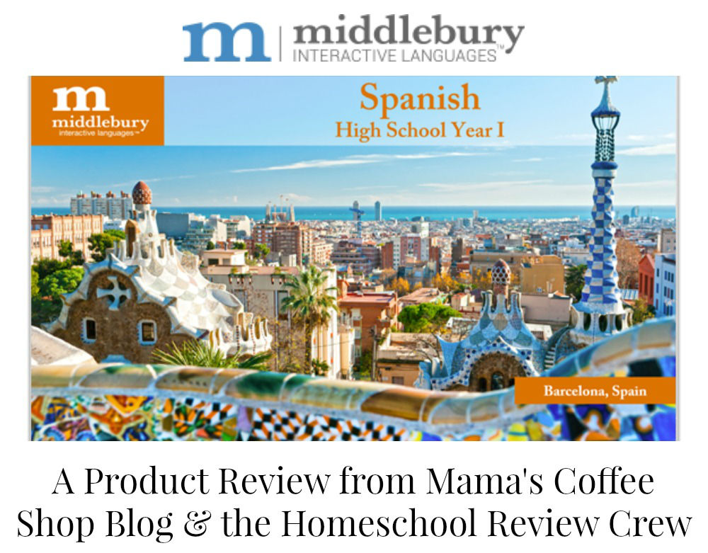 Mama's Coffee Shop Blog - Middlebury Interactive Languages Homeschool Review mcsb-middleburyspanish1